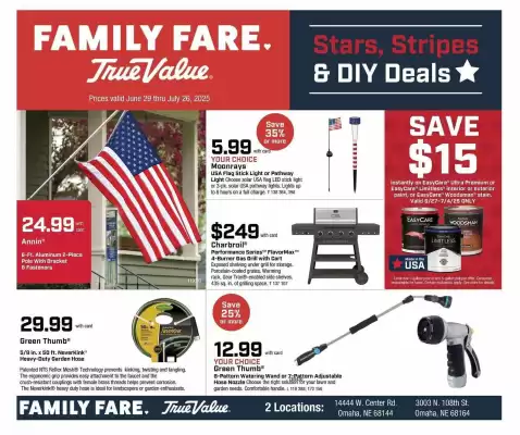 Family Fare Weekly Ad (valid until 26-07)