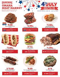 Fareway Weekly Ad week 27 Page 1