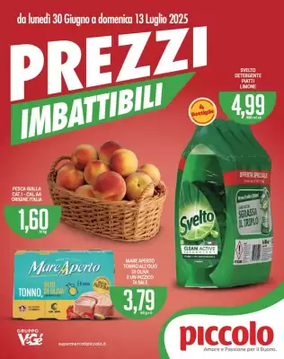 Volantino Supermercati Piccolo