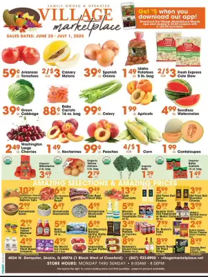 Village Market Food Centers Weekly Ad (valid until 1-07)