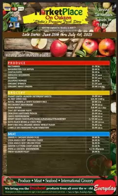 Market Place on Oakton Weekly Ad (valid until 1-07)