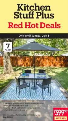 Kitchen Stuff Plus flyer (valid until 7-07)