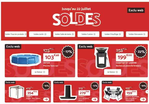 Catalogue Bricomarché (valable jusqu'au 22-07)