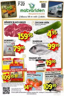 Matvärlden Tensta reklamblad
