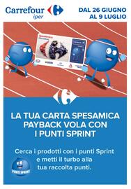 Volantino Carrefour | Punti Sprint Payback Pagina 1