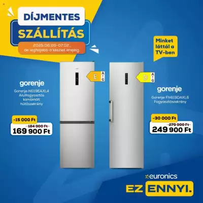 Euronics akciós újság (érvényes eddig: 2-07)