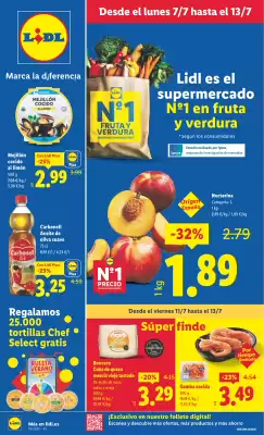 Folleto Lidl (válido hasta el 13-07)