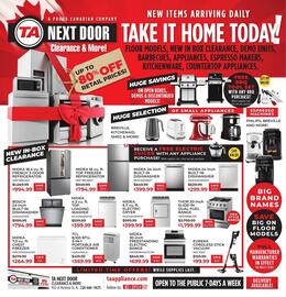 TA Appliances & Barbecues flyer week 27 Page 1