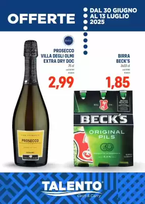 Volantino Talento Professional Store (valido fino al 13-07)