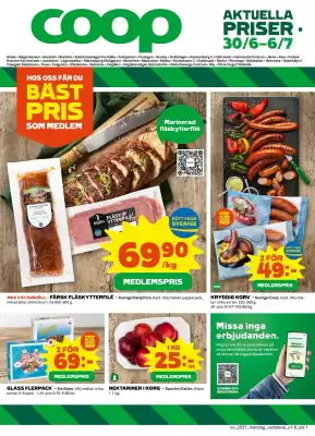 Coop reklamblad (giltig till och med 6-07)