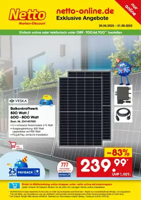Netto Marken-Discount DE folder (geldig t/m 31-08)