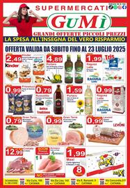 Volantino GuMì Supermercati Pagina 1