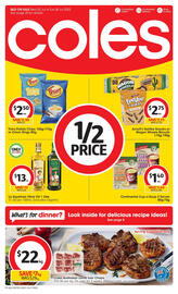 Coles catalogue week 27 Page 1