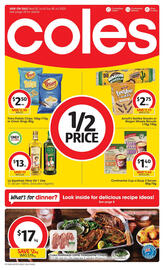 Coles catalogue week 27 Page 1