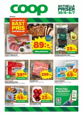 Coop reklamblad (giltig till och med 6-07)