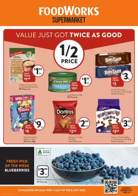 Foodworks catalogue