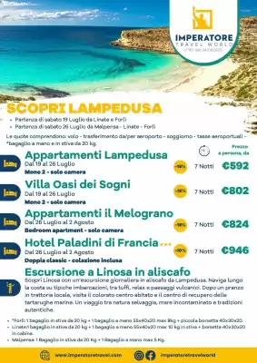 Volantino Imperatore Viaggi (valido fino al 20-07)