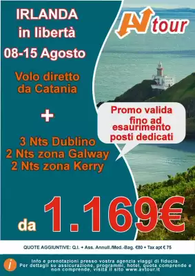 Volantino Av Tour (valido fino al 15-08)