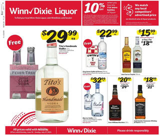 Winn Dixie Weekly Ad Page 1
