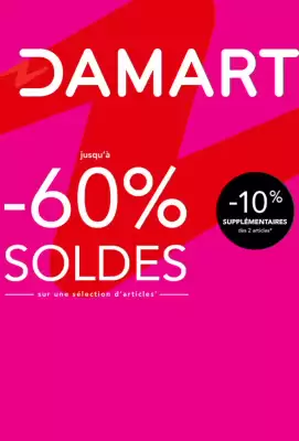 Catalogue Damart (valable jusqu'au 22-07)