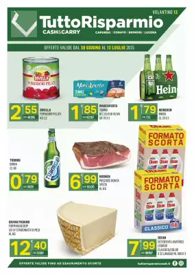 Volantino Tutto Risparmio Cash&Carry (valido fino al 13-07)