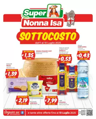 Volantino Supermercati Nonna Isa (valido fino al 13-07)