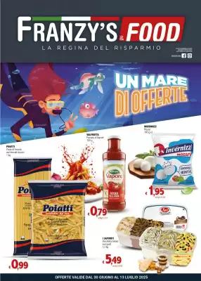 Volantino Franzy's Food (valido fino al 13-07)
