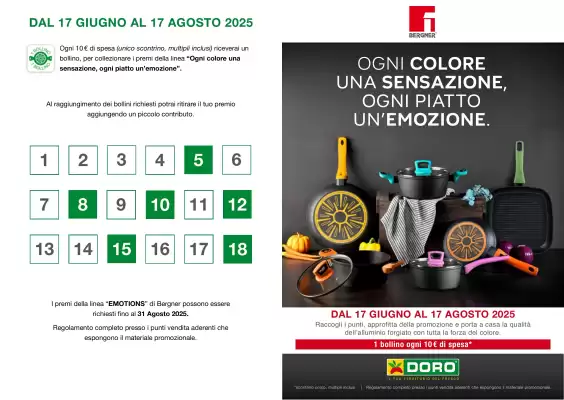 Volantino Doro Supermercati (valido fino al 17-07)