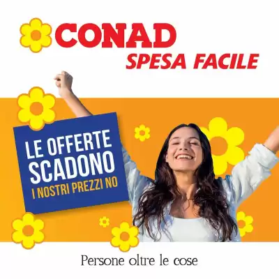 Volantino Spesa Facile Conad (valido fino al 31-07)