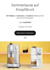 Nespresso Flugblatt Seite 1