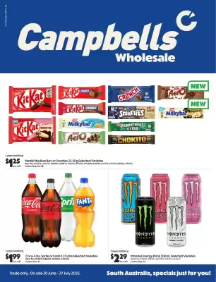 Campbells Wholesale catalogue