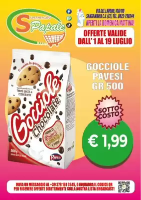 Volantino Supermercato Papale (valido fino al 19-07)