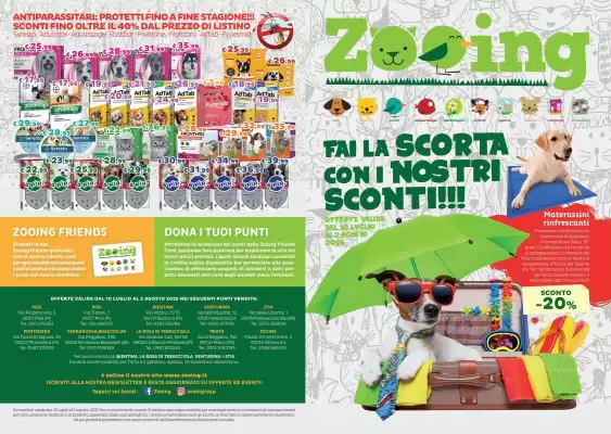 Volantino Zooing (valido fino al 2-08)