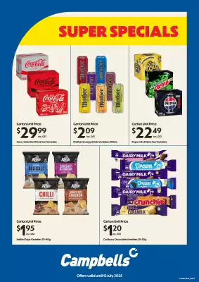 Campbells Wholesale catalogue (valid until 13-07)