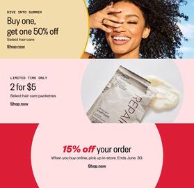 Sally Beauty flyer week 27 Page 1