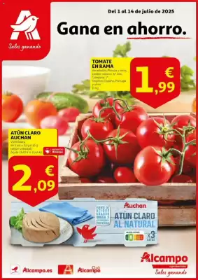 Folleto Alcampo (válido hasta el 14-07)