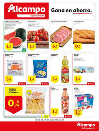 Folleto Alcampo supermercado Página 1