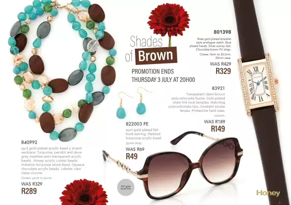 Honey Fashion Accessories catalogue (valid until 6-07)