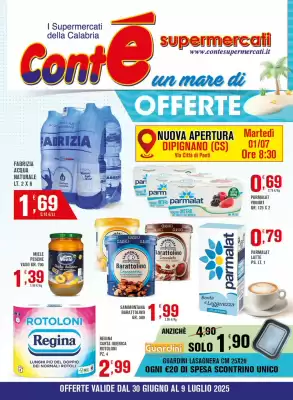 Volantino Conté Supermercati (valido fino al 9-07)