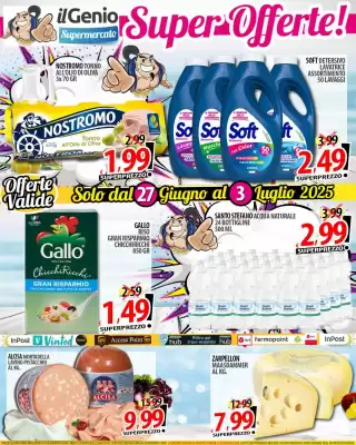 Volantino Il Genio Supermercato (valido fino al 3-07)