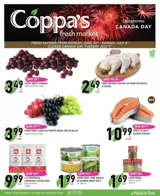 Coppa's Fresh Market flyer (valid until 14-07)