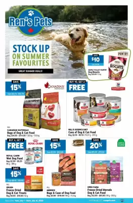 Rens Pets Depot flyer (valid until 14-07)