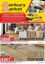 Merkury Market akciós újság Oldal 1