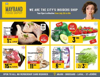Mayrand flyer week 27 Page 1
