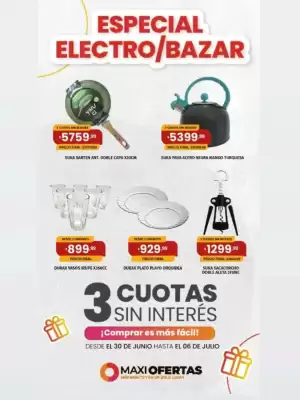 Catálogo Maxi Ofertas (válido hasta 6-07)
