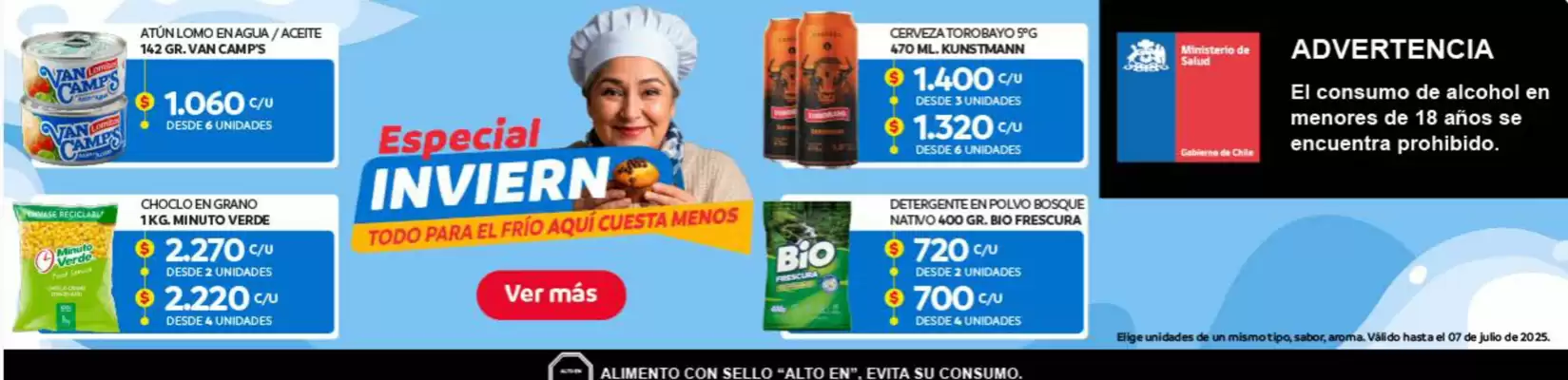 Catálogo Central Mayorista (válido hasta 7-07)