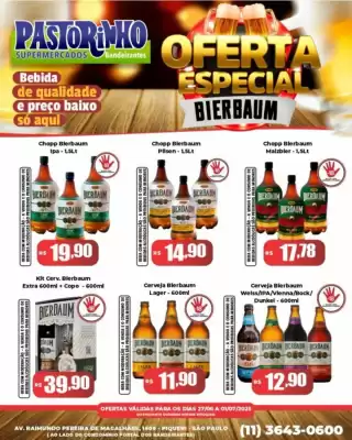 Catálogo Supermercado Pastorinho