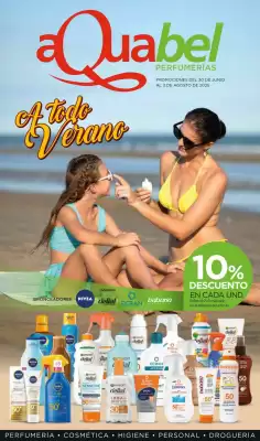 Folleto Aquabel Perfumerías (válido hasta el 3-08)