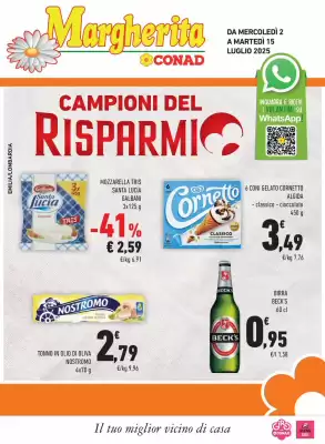 Volantino Conad Margherita (valido fino al 15-07)