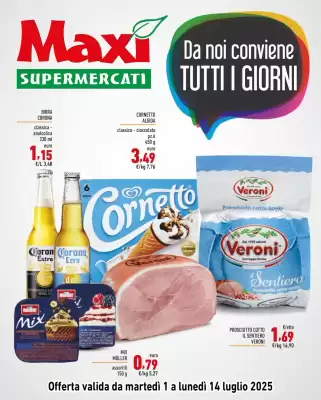 Volantino Maxi Supermercati (valido fino al 14-07)